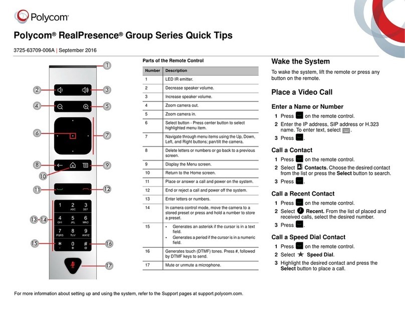 Polycom RealPresence Group Series Assembly instructions