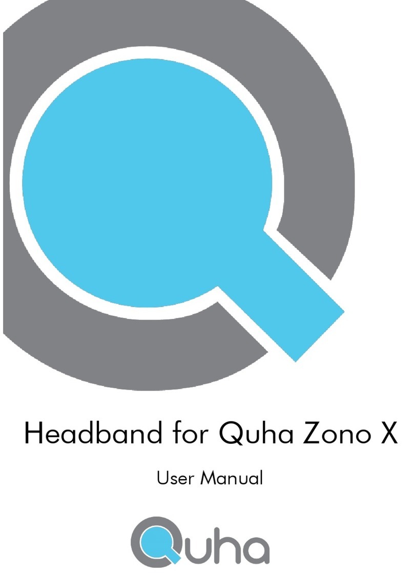 Quha Zono X Headband user manual