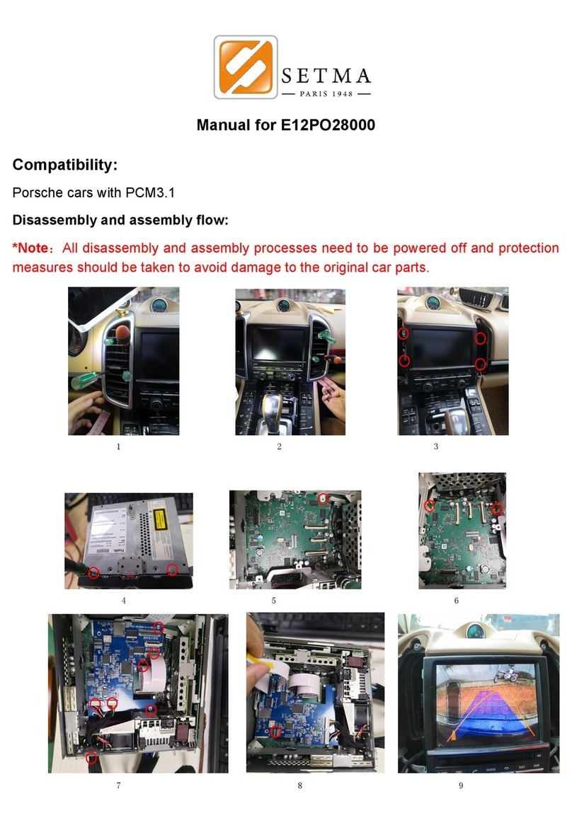 Setma E12PO28000 User manual
