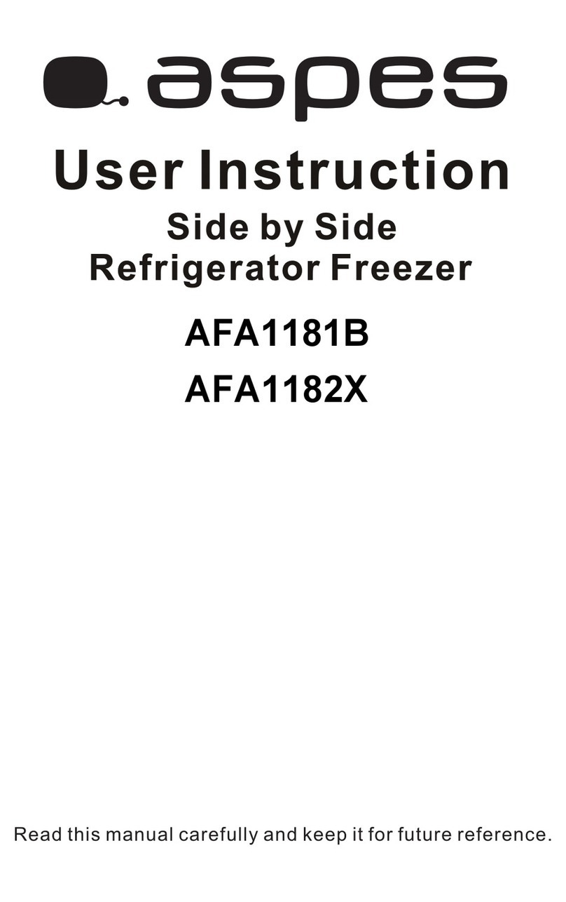 Aspes AFA1181B Installation instructions