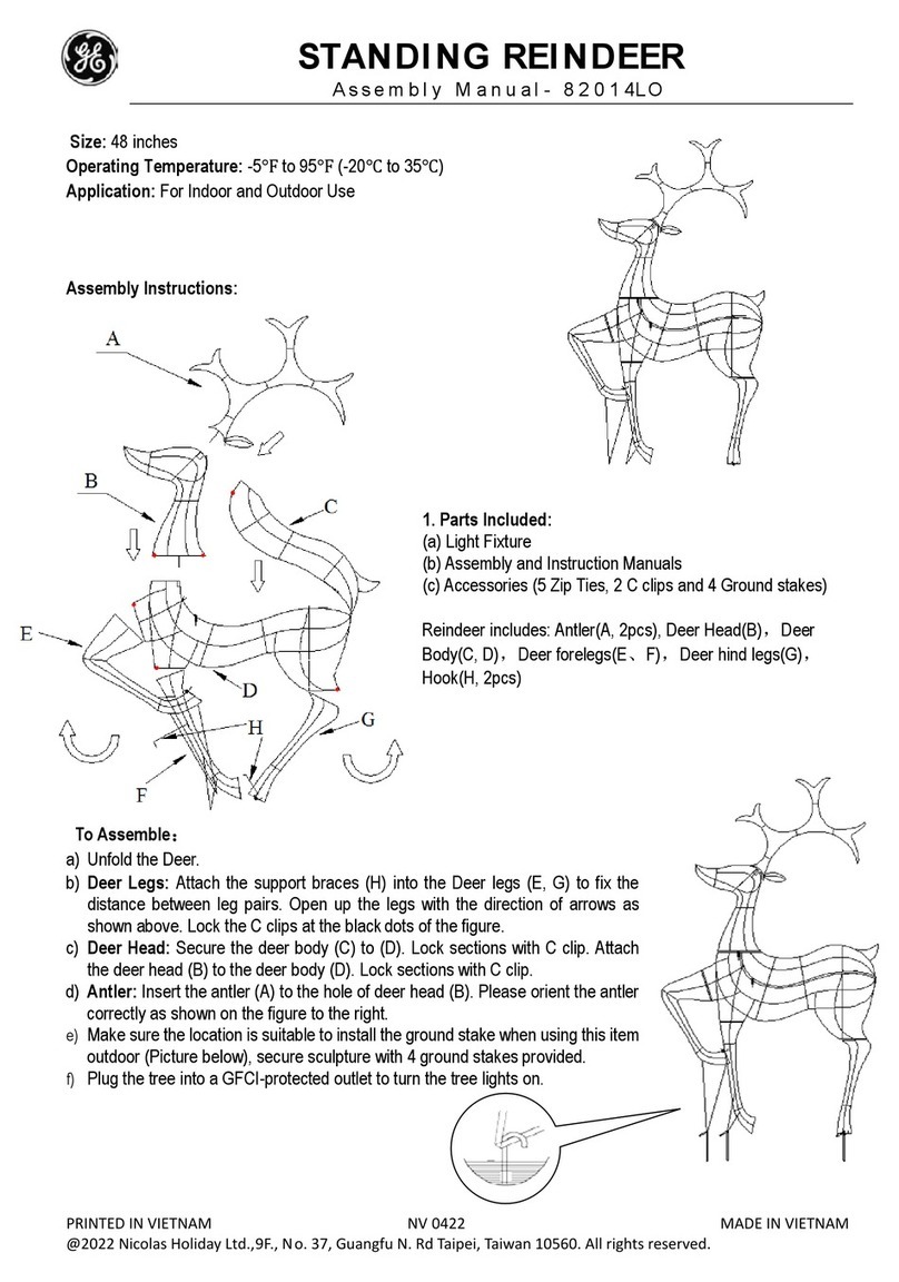 GE 82014LO Assembly manual