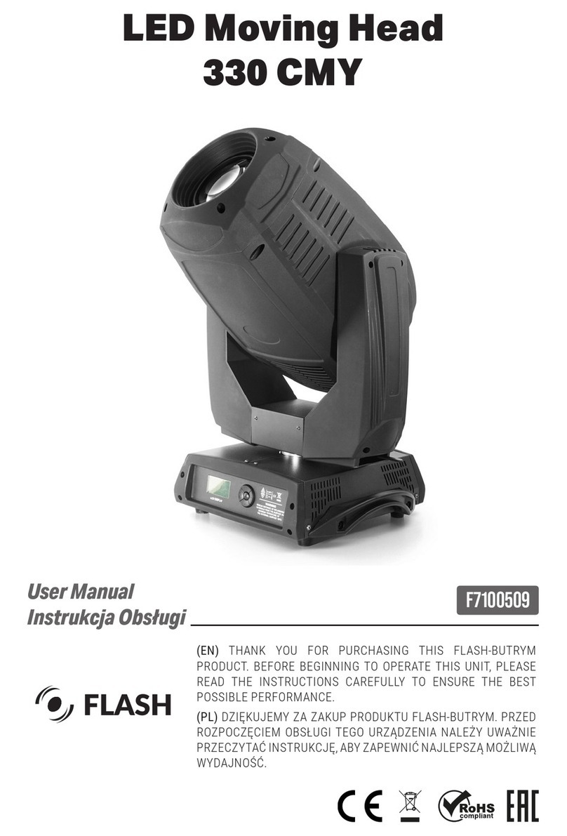Flash 330 CMY User manual