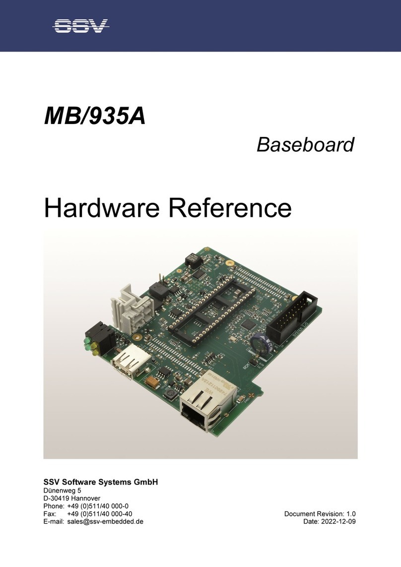 SSV MB/935A Hardware reference