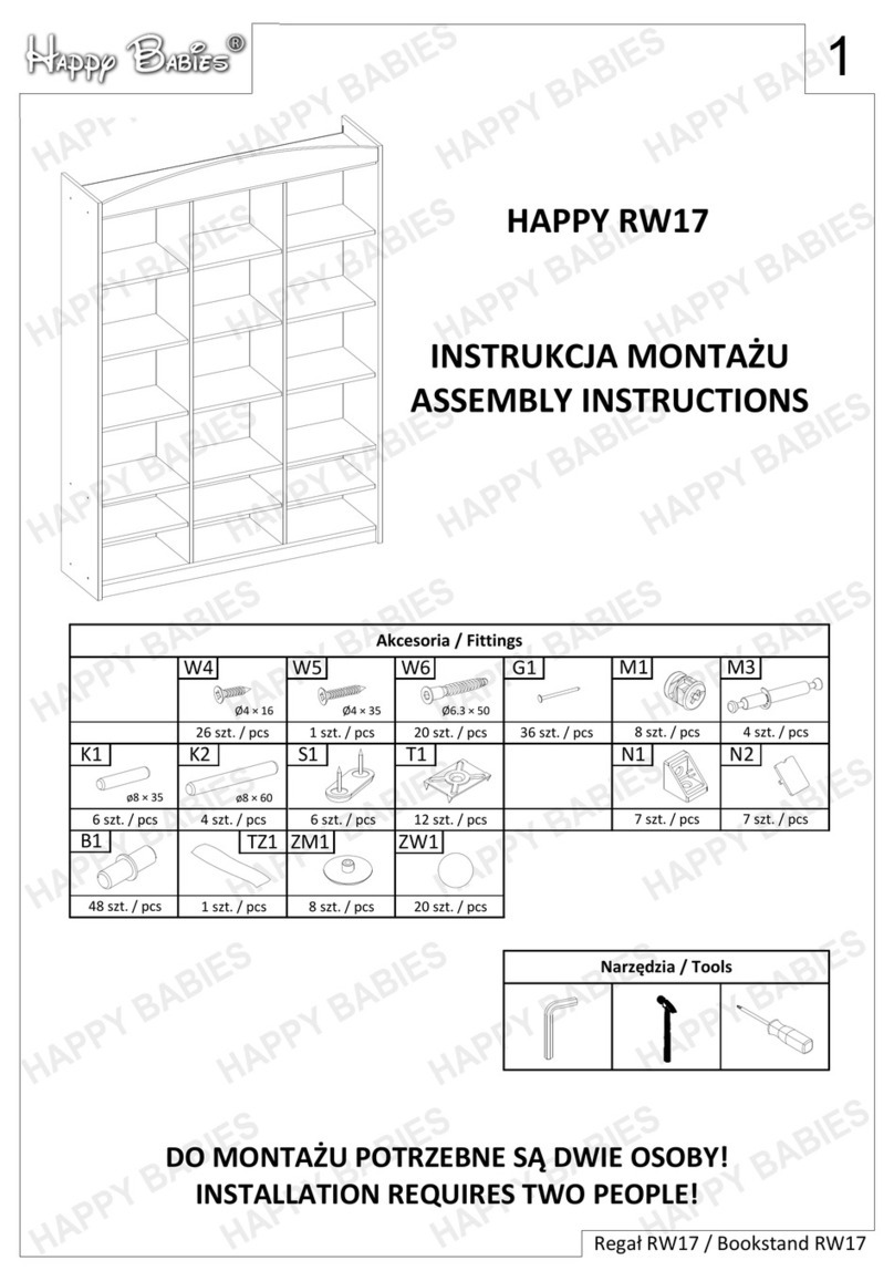 Happy Babies RW17 Assembly instructions
