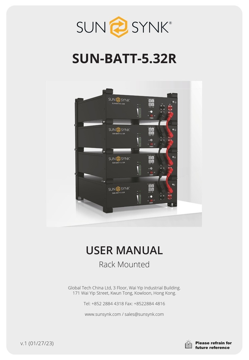 SunSynk SUN-BATT-5.32R user manual
