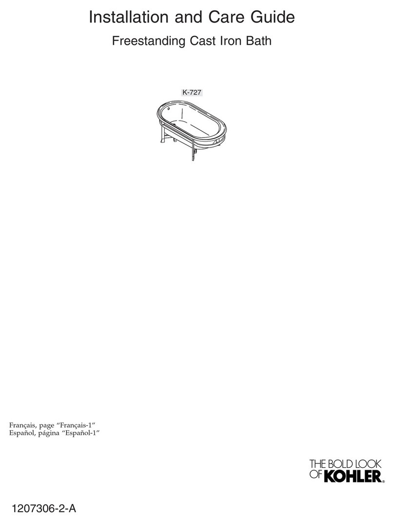 Kohler Iron Works Tellieur K-727 Assembly instructions
