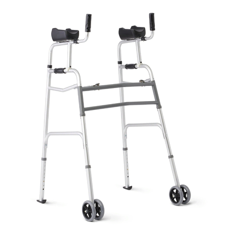 Medline MDSUPWALK Assembly guide
