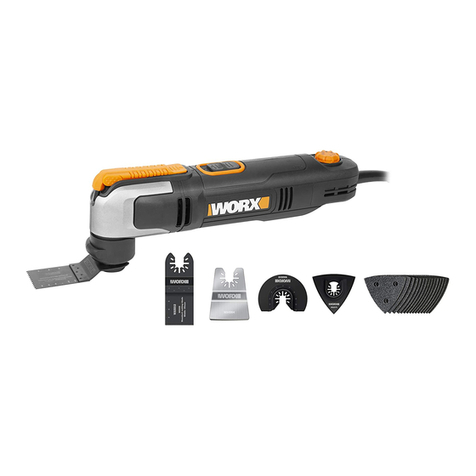 Worx Sonicrafter WX686 Installation manual
