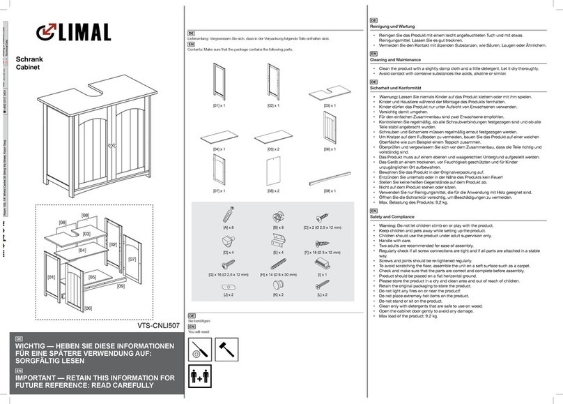 LIMAL VTS-CNLI507 manual