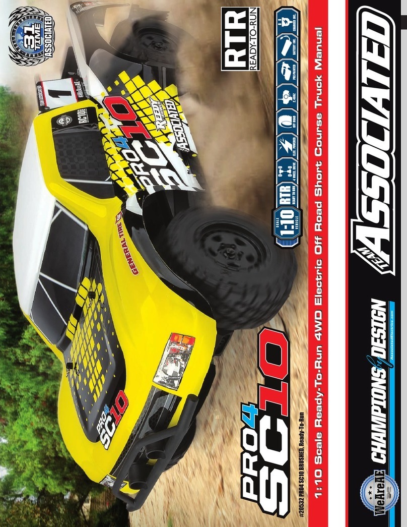 Associated Electrics PRO4 SC10 User manual Associated Electrics PRO4 SC10 User manual