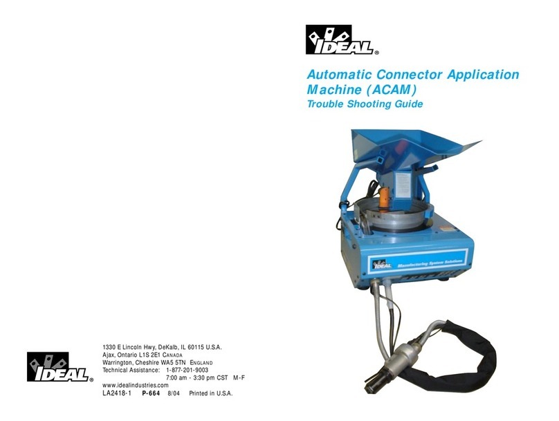 IDEAL ACAM User manual