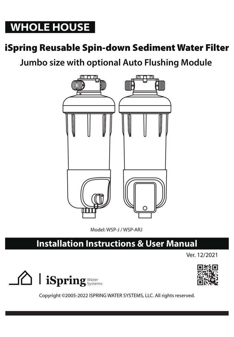 Whole House iSpring WSP-J User manual
