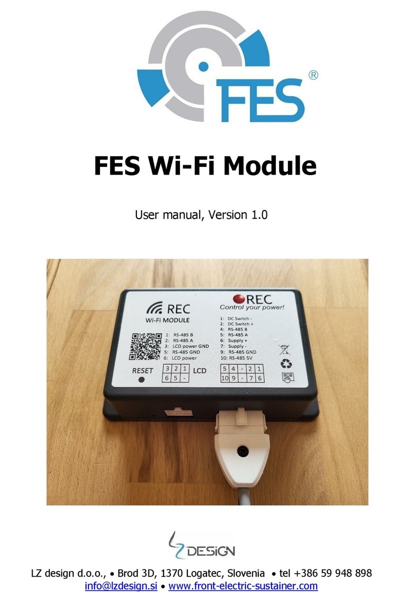 LZ design FES LCD Display user manual