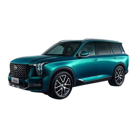 GAC MOTOR All New GS8 User manual