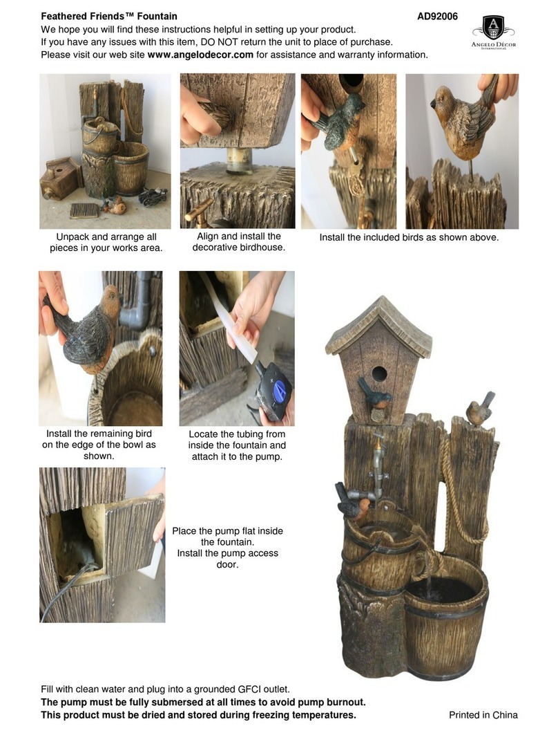 Angelo Decor Feathered Friends manual