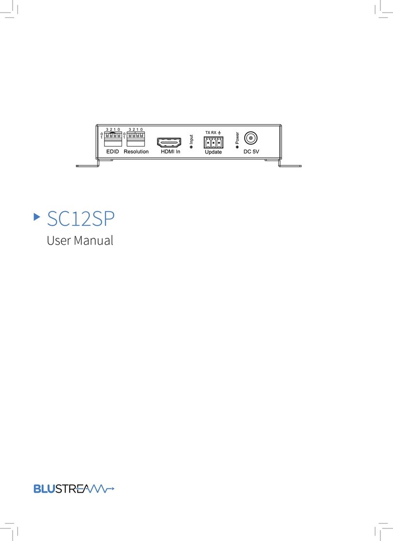 Blu Stream SC12SP user manual