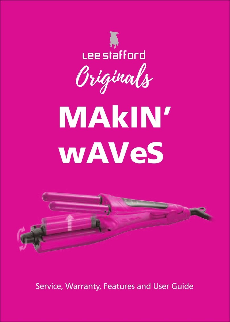 Lee Stafford MAKIN' WAVES Vari Waver manual
