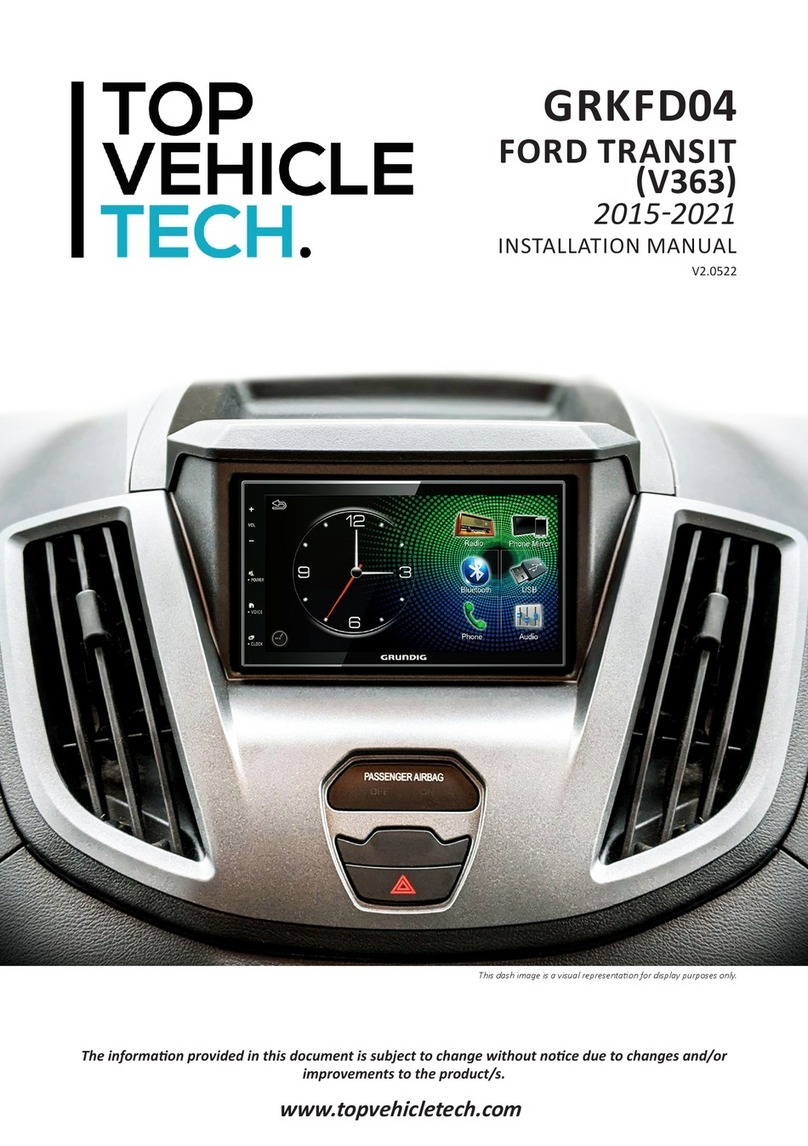 TOP VEHICLE TECH GRKFD04 installation manual TOP VEHICLE TECH GRKFD04 installation manual
