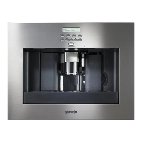 Gorenje CFA9100E quick start guide