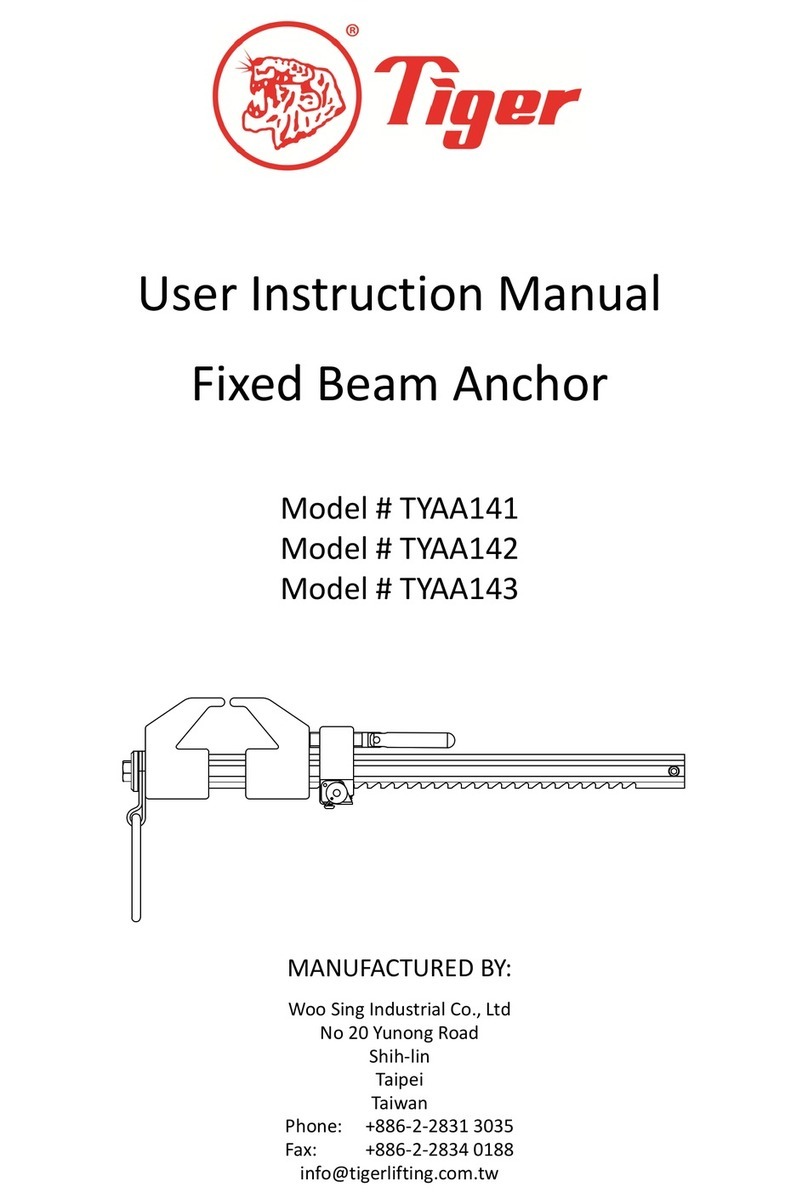 Tiger TYAA141 User instruction manual