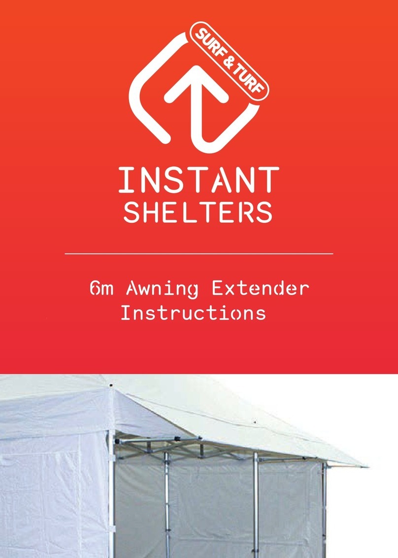 SURF & TURF 6m Awning Extender instructions