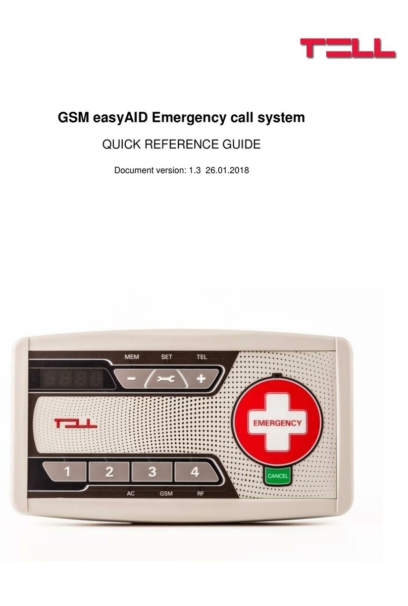 tell GSM easyAID User manual