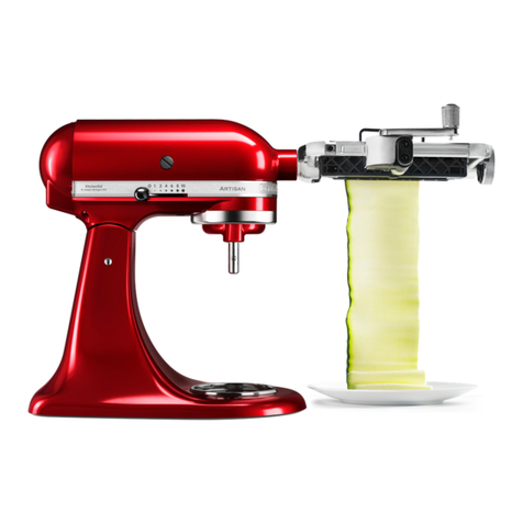 KitchenAid 5KSMSCA owner's manual