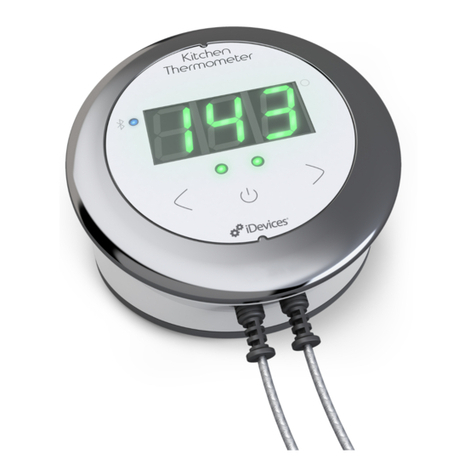 iDevices Kitchen thermometer User manual