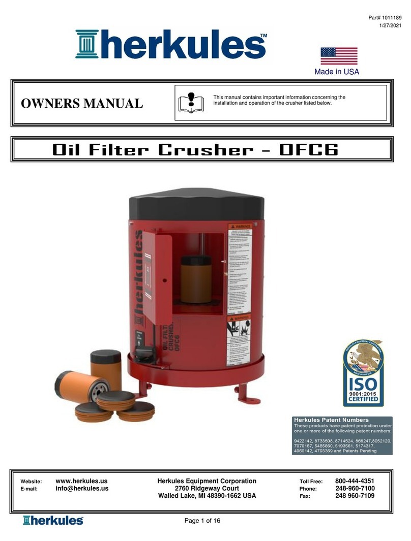 HERKULES OFC6 User manual
