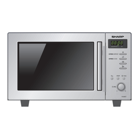 Sharp R-26ST-A User manual