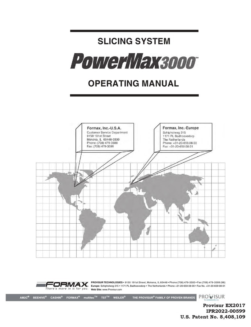 Formax PowerMax 3000 operating manual