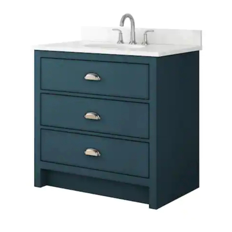 Home Decorators Collection TJ-0301V3622BLU Assembly instructions Home Decorators Collection TJ-0301V3622BLU Assembly instructions