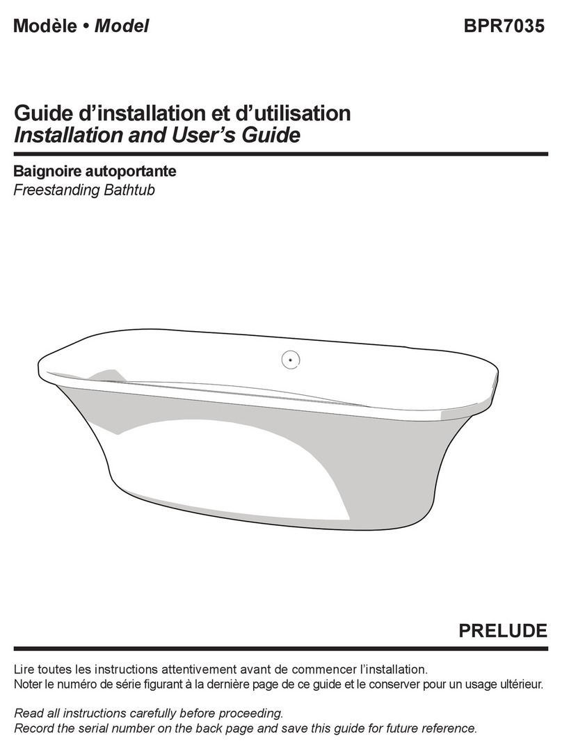 Fleurco BPR7035 Installation and user guide