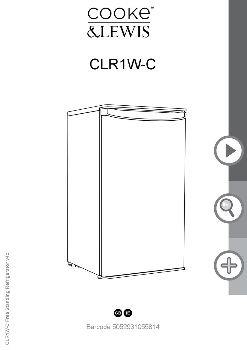 Cooke & Lewis CLR1W-C User manual