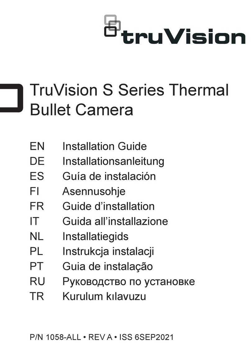 TruVision S Series installation guide TruVision S Series installation guide