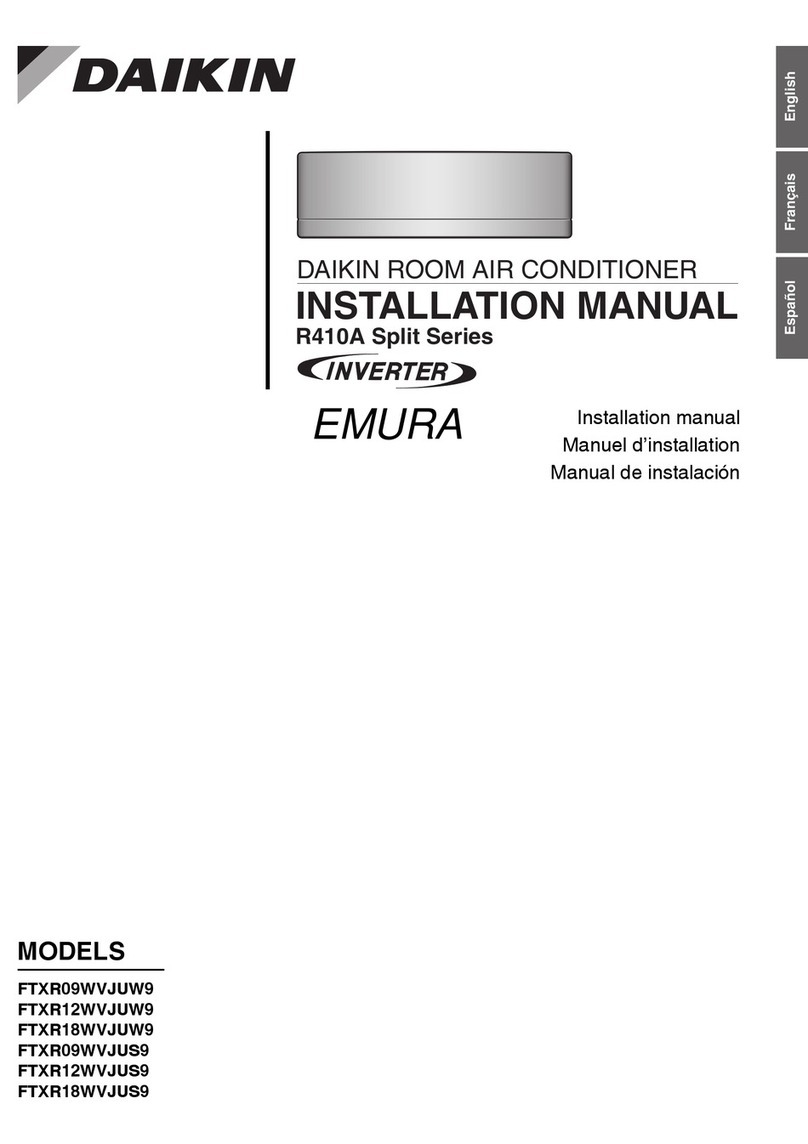 Daikin FTXR09WVJUW9 User manual Daikin FTXR09WVJUW9 User manual