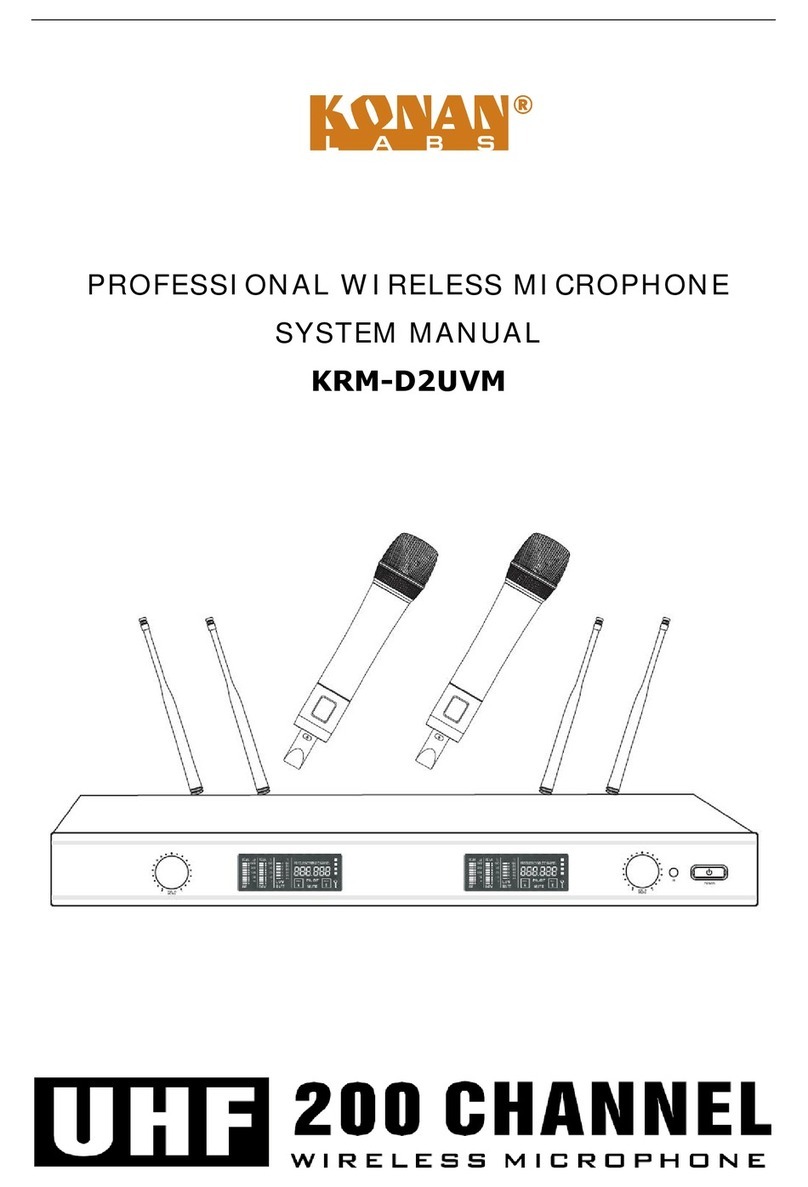 Konan Labs KRM-D2UVM manual Konan Labs KRM-D2UVM manual