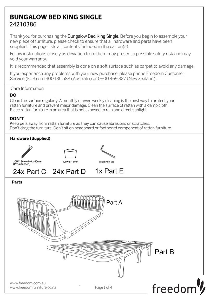 Freedom BUNGALOW 24210386 User manual Freedom BUNGALOW 24210386 User manual