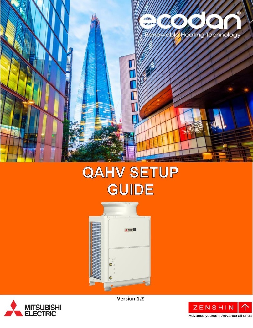Mitsubishi Electric ZENSHIN Ecodan QAHV Setup guide