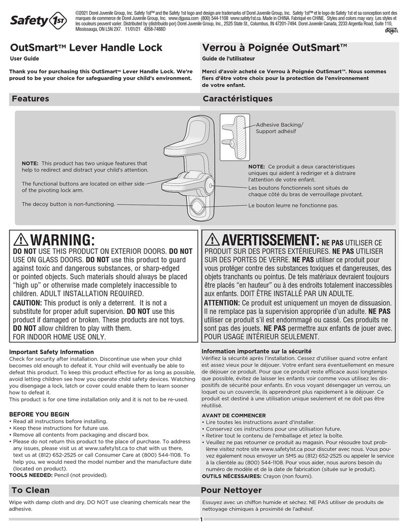 Dorel Safety 1st OutSmart user guide
