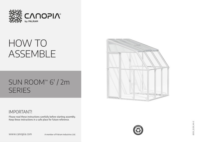 Palram Canopia Sun Room Series Administrator Guide
