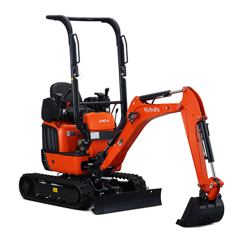 Kubota U10-5 Operator's manual