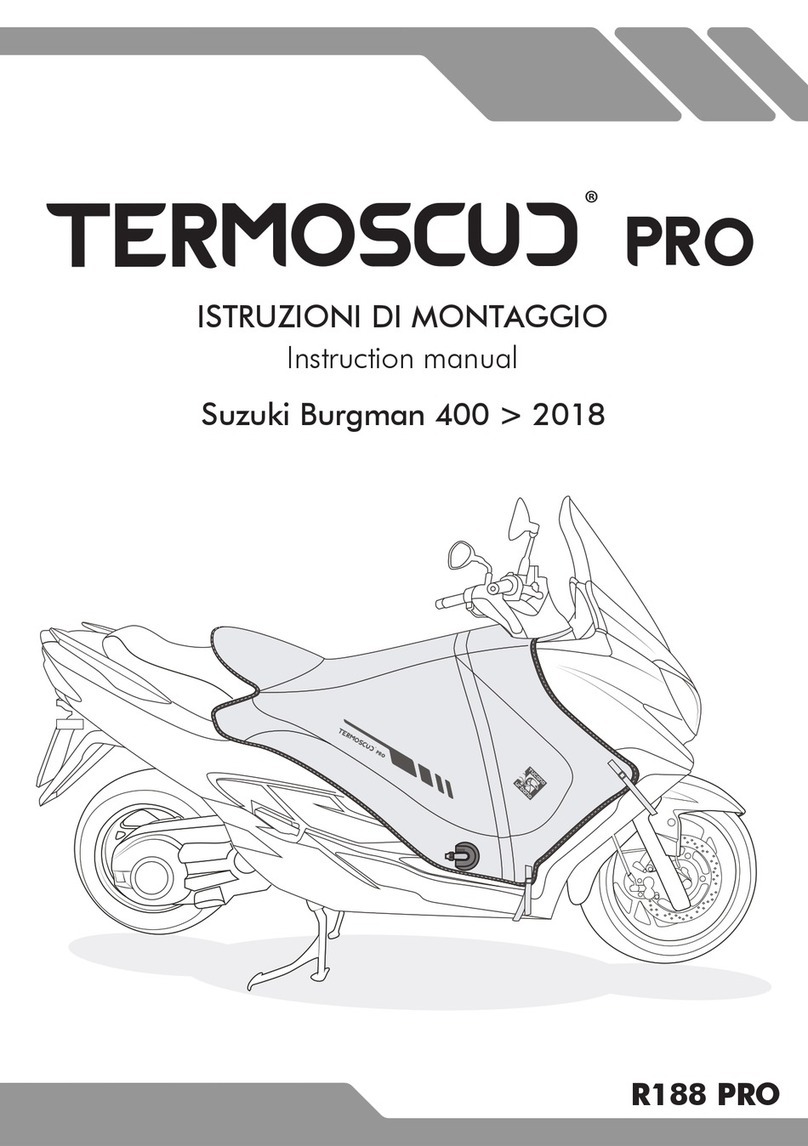 Tucano Urbano Termoscud Pro instruction manual