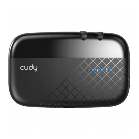 Cudy MF4 Quick installation guide