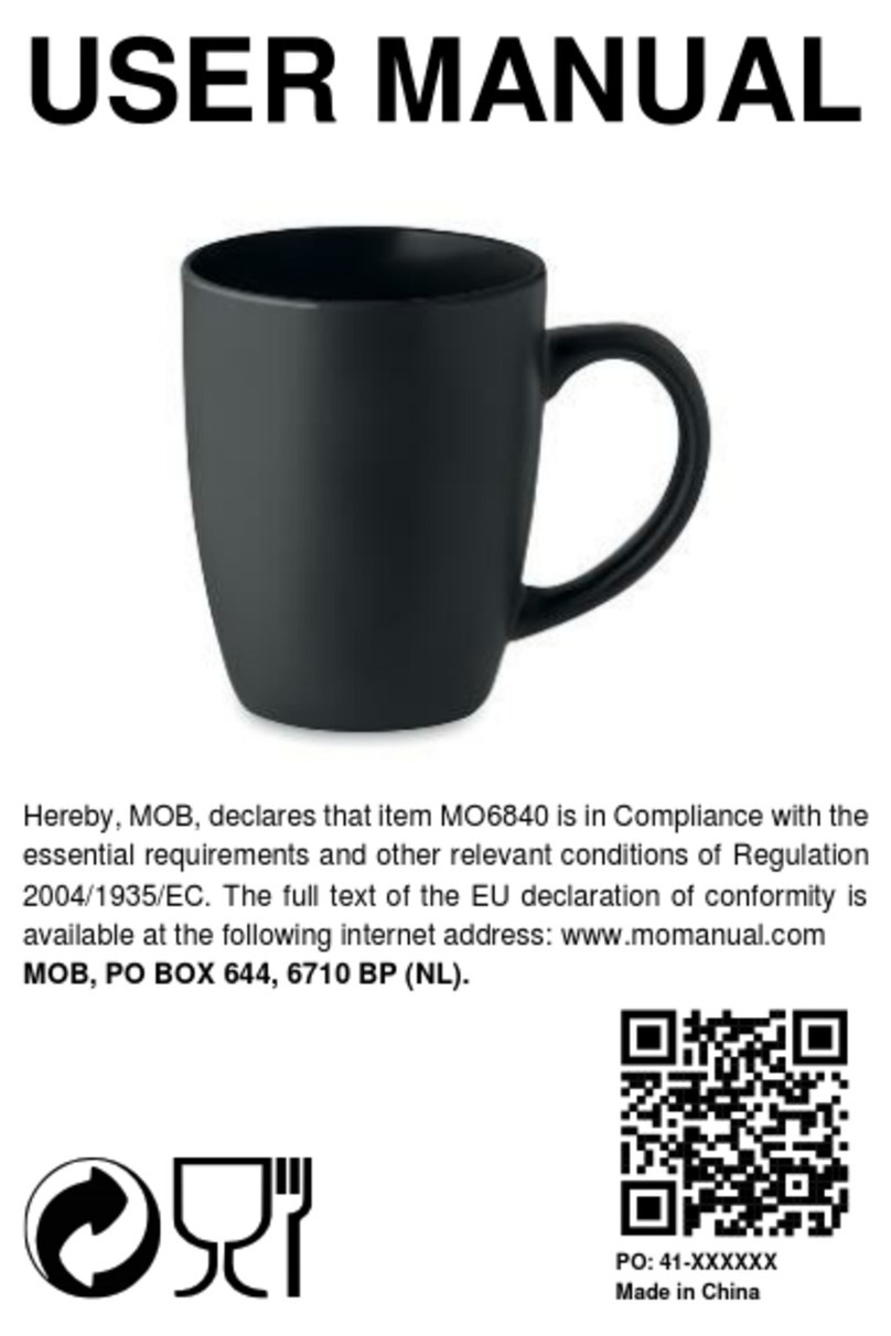 Mid Ocean Brands MO6840 user manual