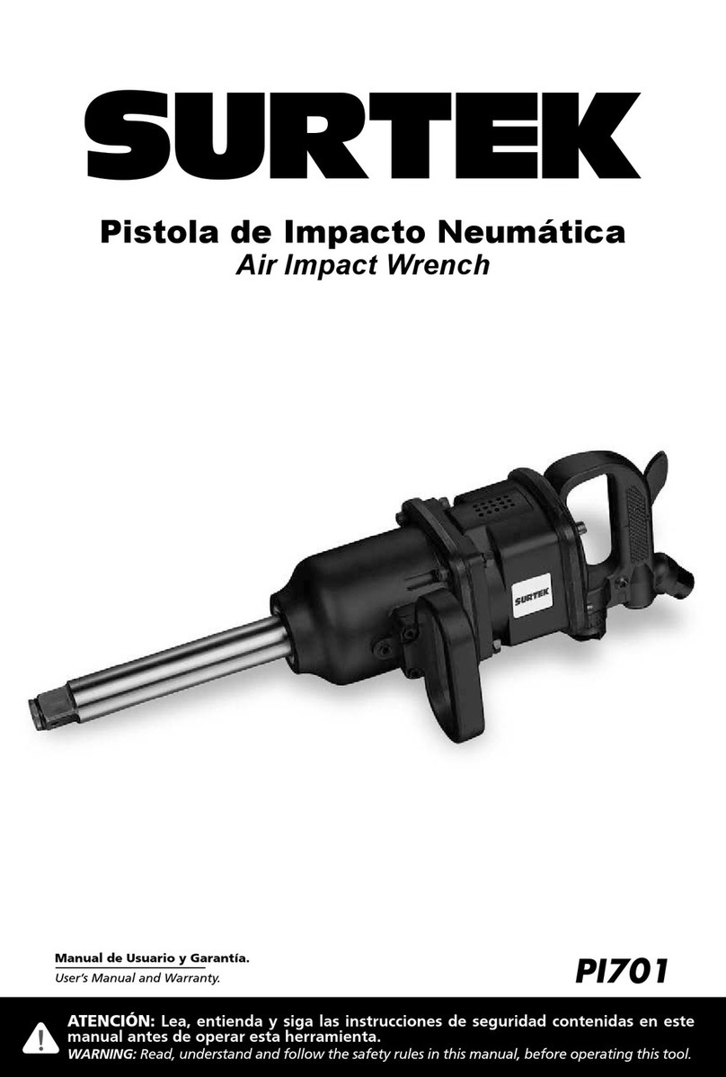 Surtek PI701 User's Manual and Warrantly