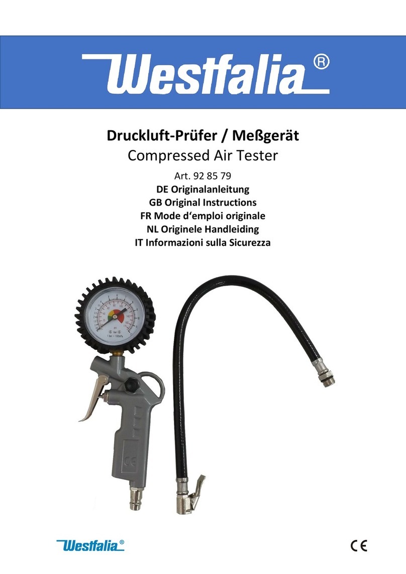 Westfalia 928579 Original instructions