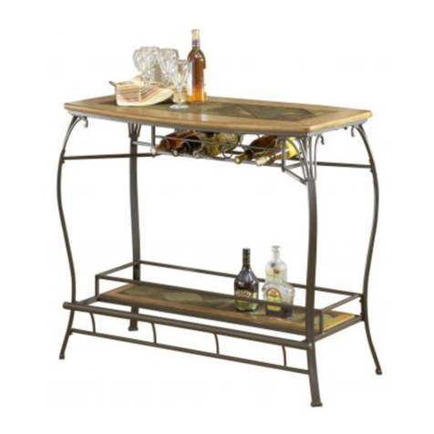 Hillsdale Furniture LAKEVIEW BAR 4264-890 manual Hillsdale Furniture LAKEVIEW BAR 4264-890 manual
