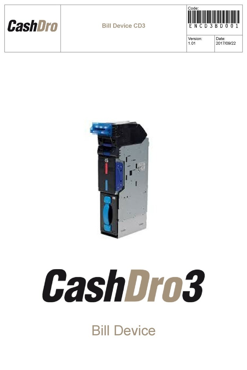 CashDro CashDro3 User manual