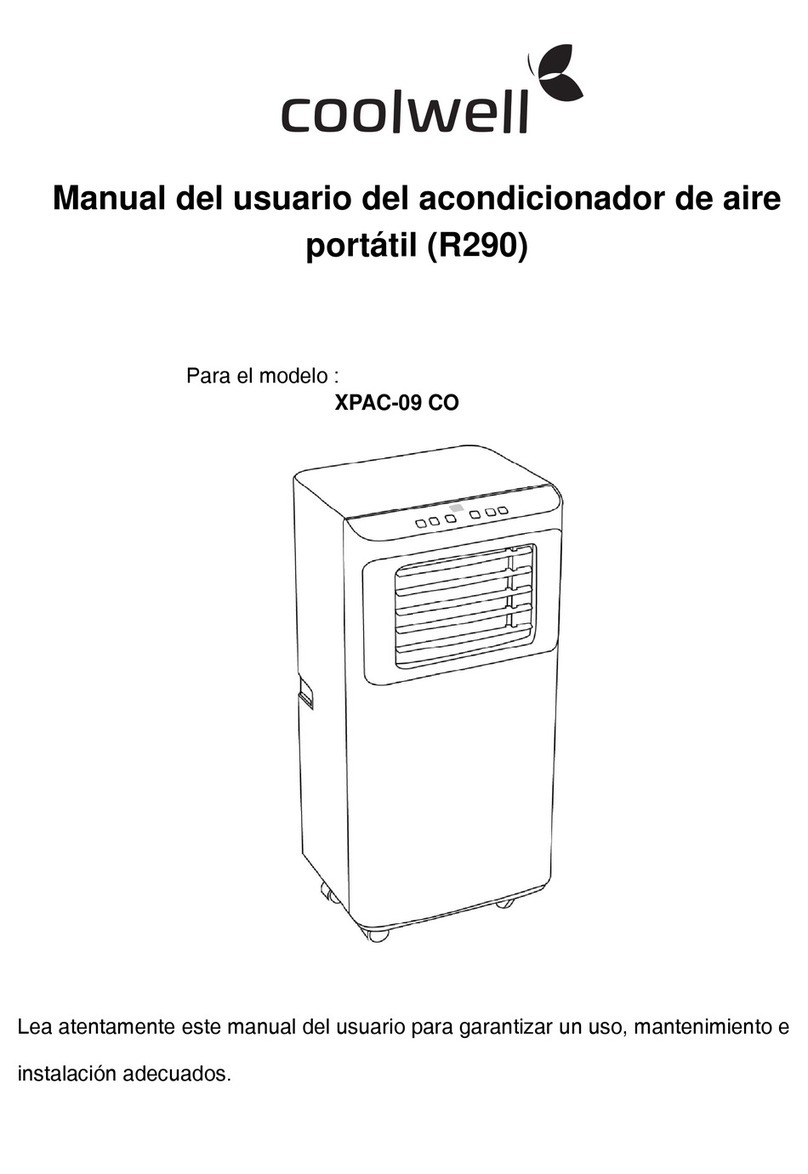 coolwell XPAC-09 CO user manual